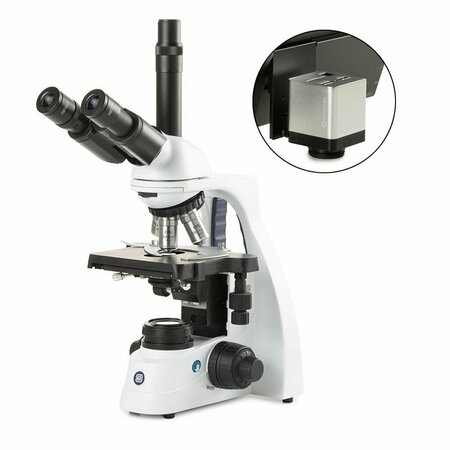 GLOBE SCIENTIFIC bScope tri microscope, HWF 10x/20mm EBS-1153-EPLI-HDS